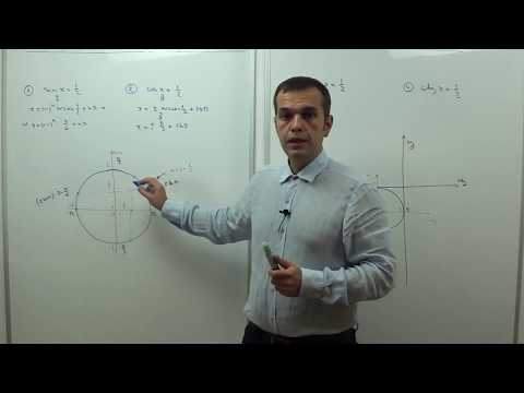 12.098 Ecuatii trigonometrice de baza