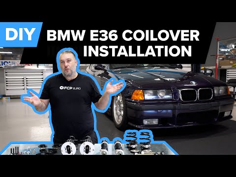 How To Install BMW E36 Coilovers (325i, 328, M3, & More)