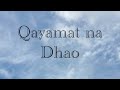 Qayamat Na Dhao Vocals Only Hamza Akram Qawwal No Music