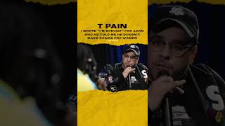 #tpain I wrote “I’m Sprung” for #akon and he told me he doesn’t make songs for women. 🎥 @genius