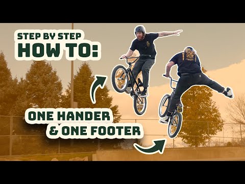Learn To One Hander & One Footer | BMX or MTB!