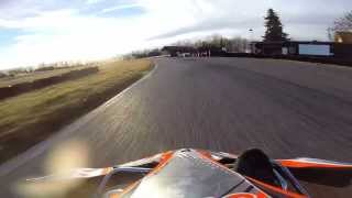preview picture of video 'Rotthalmünster Kart Rotax DD2 Sodi 15.02.2014 GoPro onboard cam'