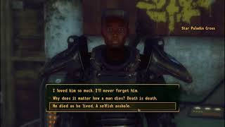 Fallout 3: Star Paladin Cross Reacts to Me Calling Dad "Selfish"