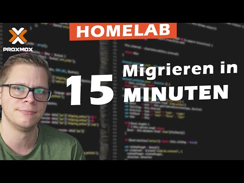 KOMPLETTE Proxmox Migration in NUR 15 Minuten !! #HOMELAB