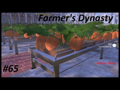 Farmer's Dynasty #65 Mega Gewächshaus-Ernte [Deutsch german Gamplay]