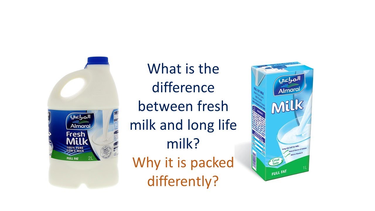 Differences between pasteurized milk and UHT milk Eomox