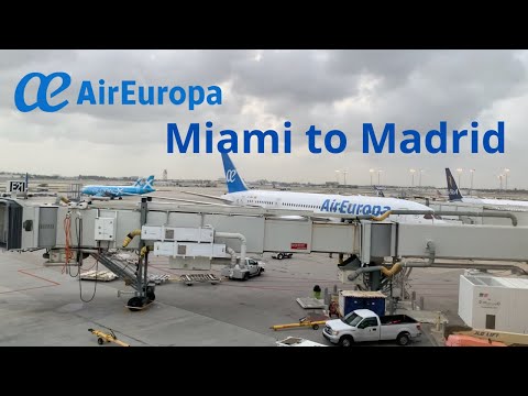 TRIP REPORT ✈ Air Europa | Miami to Madrid | Boeing 787-8 Dreamliner (Economy)
