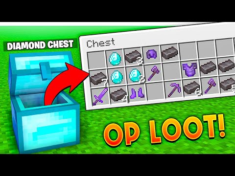 Minecraft But There are CUSTOM CHESTS...