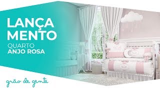 Quarto de Bebê Anjo Rosa - Grão de Gente