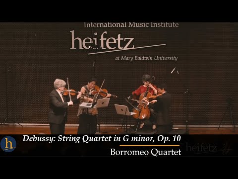 Debussy: String Quartet in G Minor | Borromeo Quartet