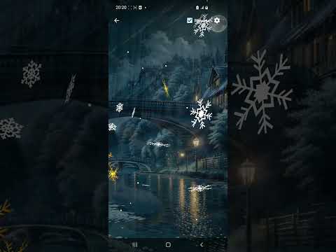 Snowflakes Snowfall video thumbnail
