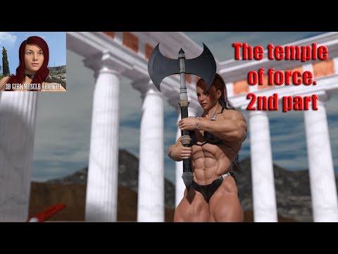 The temple of force 2nd part / female warrior muscle