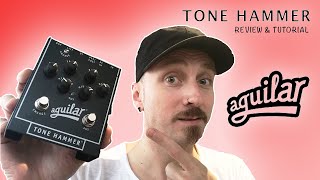 Video thumbnail for Aguilar Tone Hammer - Bass Preamp | Direct Box | Di | Pre Amp | Drive | Distortion | Tutorial by George George Bass