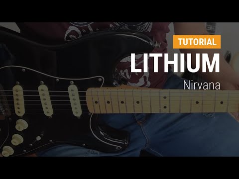 Como tocar Lithium de Nirvana en guitarra CLASE TUTORIAL COMPLETA
