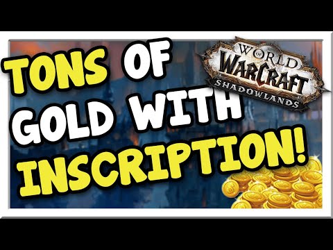 How to ACTUALLY make profit with Inscription! | Shadowlands | WoW Gold Making Guide