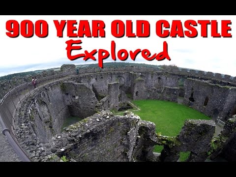 900 Year Old Castle Explore - Secret Passage In The Well?