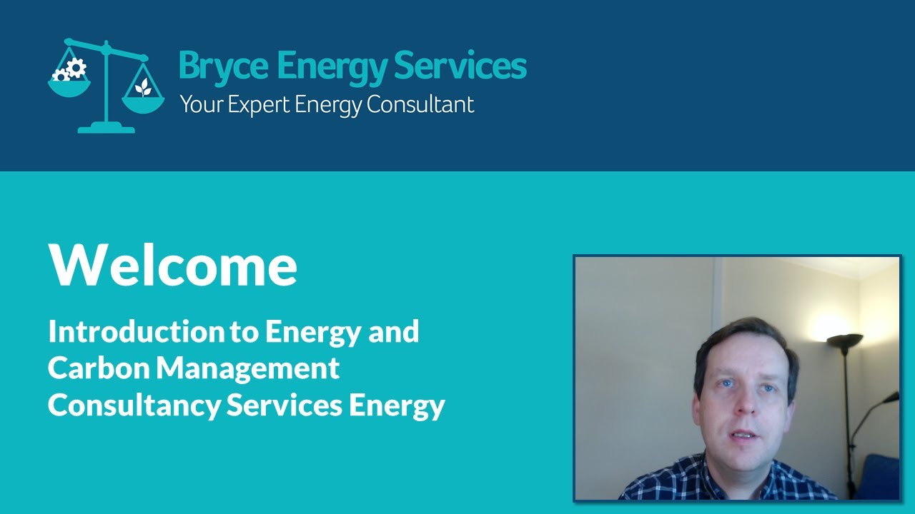 Consultancy Services - Description of Bryce Energy Services