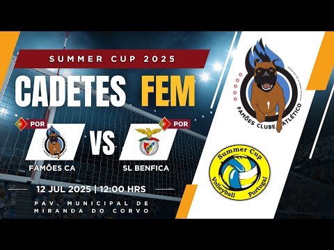 CADETES FEMININOS | Famões CA vs SL Benfica |  2ª Fase