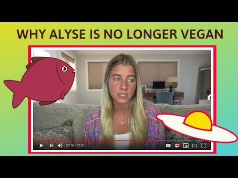 WHY ALYSE IS EATING MEAT