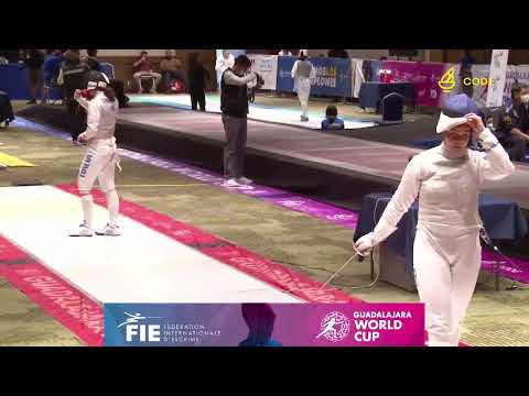 Guadalajara World Cup 2022 SWF - L8 - Tangherlini ITA v Volpi ITA