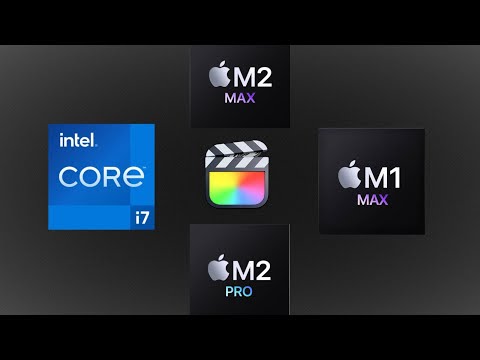 Final Cut Performance on M1 vs M2 vs Intel | macbook pro apple silicon worth it | FCPX | chronox