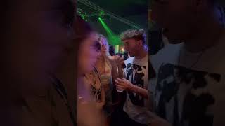 She kissed my camera man...