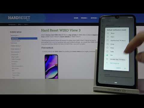Wiko View 3 - Listen All Notification Tones
