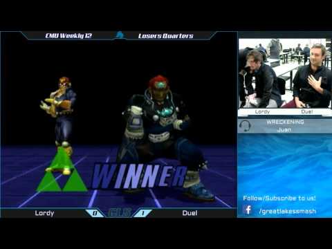 CMU Weekly 12 Losers Quarters - Lordy (Falcon/Ike) vs. Duel (Ganondorf)