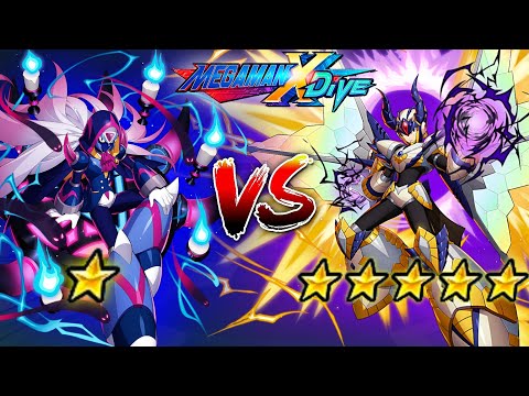 Halloween ViA Vs Shagaru Armor X 5* - Mega Man X DiVE (Mobile Controls PvP) | X Vs Zero