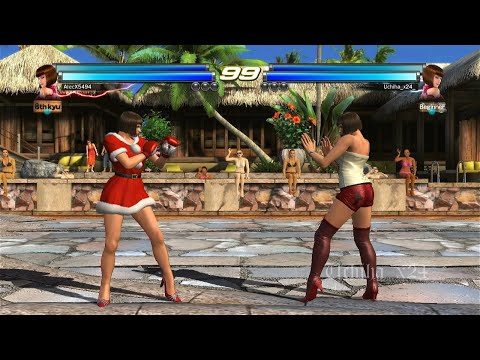 144 Anna Willians y Lili Rochefort VS Anna y Nina Willians  - Tekken Tag 2 ( Uchiha x24 ) GamePlay