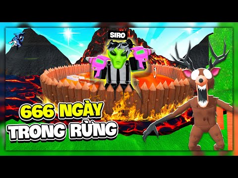 Siro 666 Ngày Alien Sinh Tồn Trong Rừng !!! 99 Night In The Forest