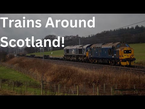 Trains Around Scotland December 2022!