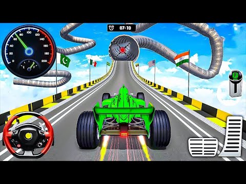 Impossible F1 Car Stunts Racing 3D - Formula Car Racing Stunts 3D - Android GamePlay #44