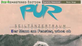 Pur - Der Mann am Fenster (Instrumental, BV, Lyrics, Karaoke)