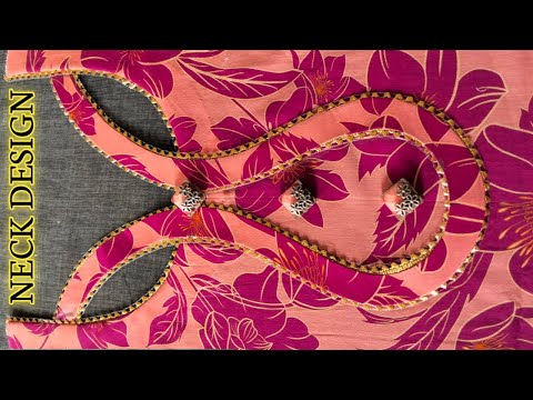New Stunning Neck Design For Every Outfit Make At Home|| Eid Special Neckline Easy Sewing Tutorial
