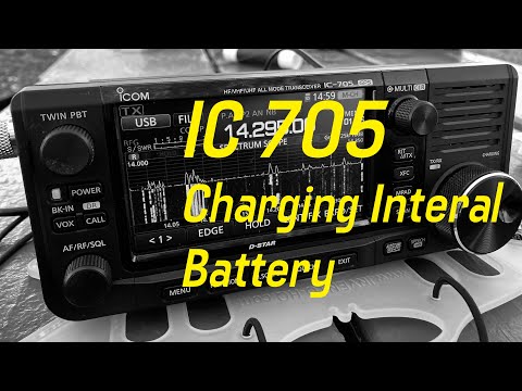 IC 705 Charging Internal Battery When Radio is On