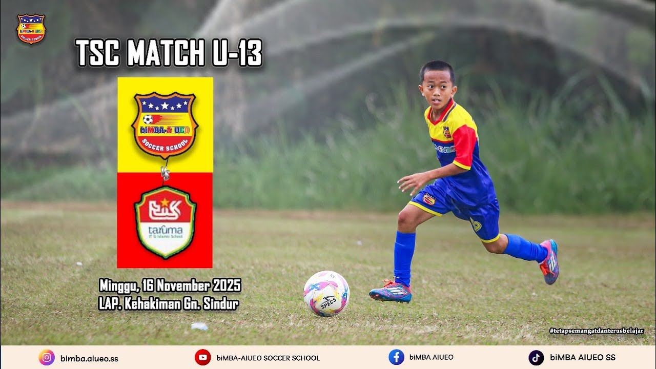 TSC U-13 | SMPIT TARUMA vs biMBA AIUEO SS