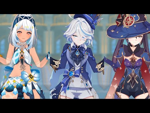 [MMD/Genshin Impact] hydro girls -AUTOMOTIVO EXTRADIMENSIONAL