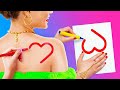 COOL EASY ART TRICKS AND PAINTING HACKS || Drawing Challenge - Who draws it better by TeenVee
