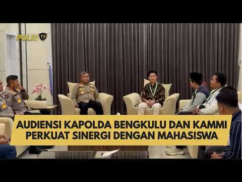AUDIENSI KAPOLDA BENGKULU DAN KAMMI PERKUAT SINERGI DENGAN MAHASISWA