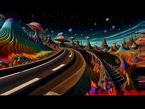 Psychedelic Trance - Mushroom Trippy 🍄 Hallucinations Mix 2025 (AI Graphic Visuals)