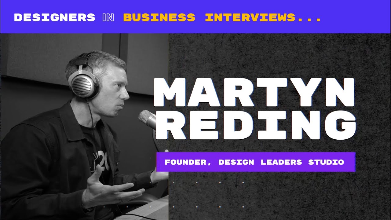 Interview: Martyn Reding, Chief Design Officer at Upzelo ... - YouTube