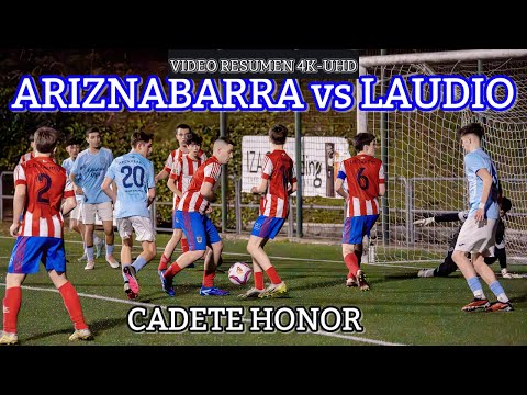Ariznabarra Dominates Laudio! 6-1 Cadete Honor Highlights in 4K-UHD