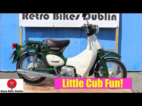 Honda Little Cub 50 - northern pennies 50cc motorcycle tour- Honda supercub-02- (Review / Overview)