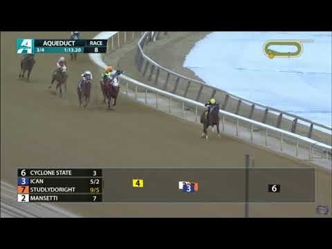 Cyclone State Wins The Jerome Stakes - 2025 Derby Prep - Aqueduct - 1/4/25