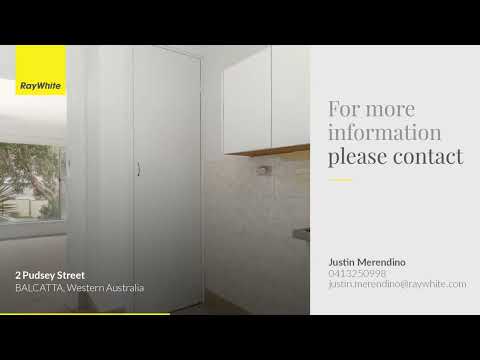 2 Pudsey Street, Balcatta, WA 6021, 2 chambres, 1 salles de bain, Apartment