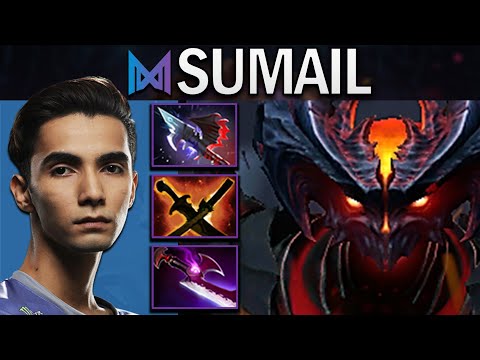 Shadow Fiend Dota 2 7.33 Sumail with Silveredge - SNY