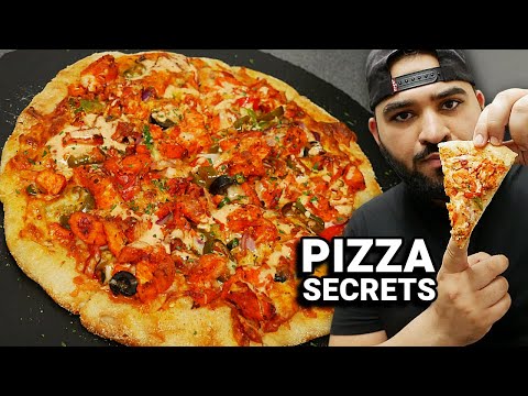 SECRET TO CRISPY PIZZA AT HOME | ONLY PIZZA RECIPE YOU NEED!