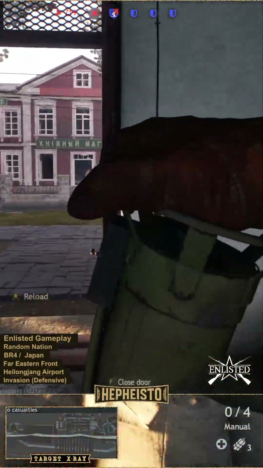 Anti Tank Gunner eliminates Tank T-28E with RPzB. 43 Ofenrohr