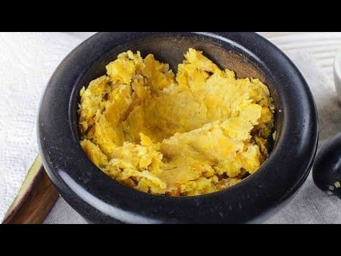 HOW TO MAKE PUERTO RICAN MOFONGO ISLAND BOY STYLE